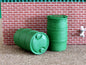 2x Green Barrels Drums 1:32 scale by HLT FB063G
