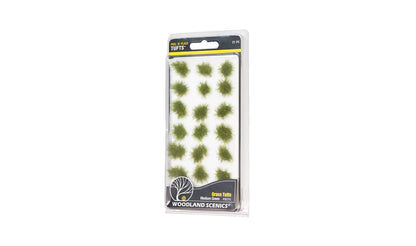 21 x Medium Green Grass Tufts by Woodland Scenics (Cat no. FS771)