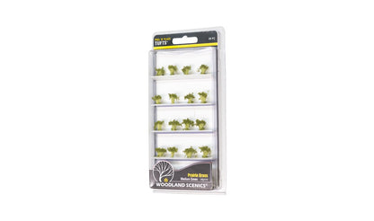 20 x Medium Green Prairie Grass Tufts by Woodland Scenics (Cat no. FS777)