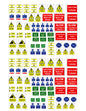 DEC01 Self-adhesive farm sign decals 1:32 Scale by HLT