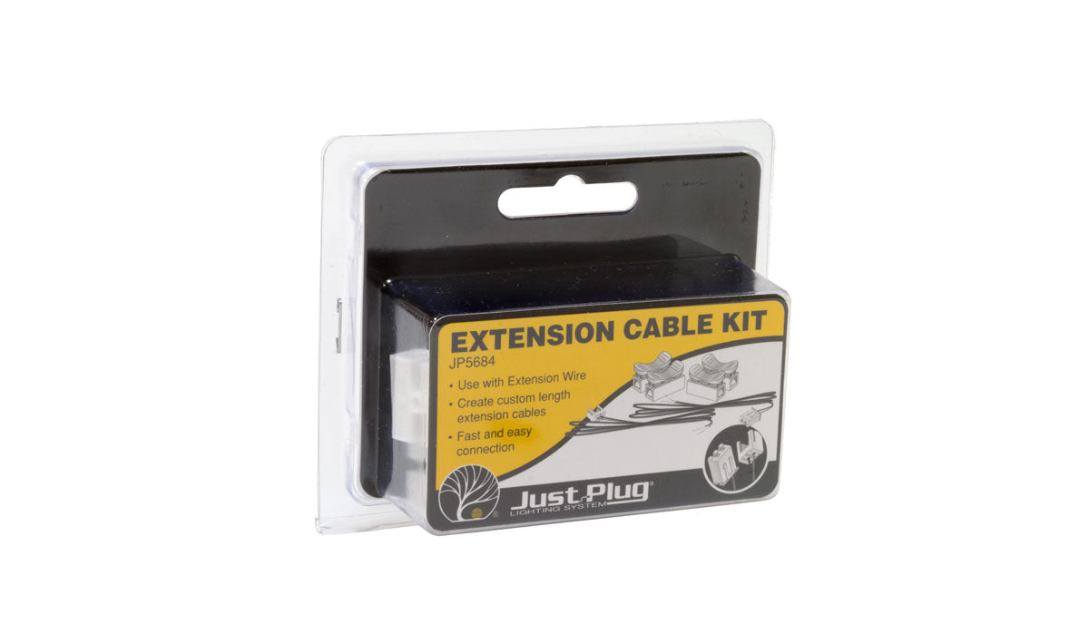 Extension Cable Kit Just Plug by Woodland Scenics WJP5684