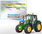 John Deere 6140M type decals, suitable for the John Deere 6125R Wiking/ Pré-Cut Decals 1:32 Farmmodels.nl PCD-JD-061520
