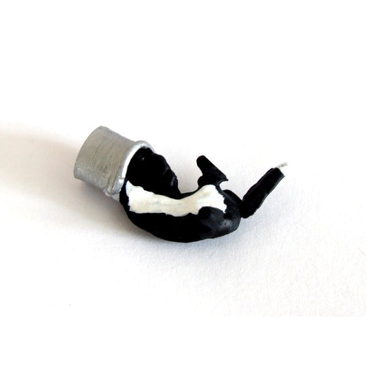Black/Ginger/Tortoiseshell/Silver Tabby Cat on back with Bucket by HLT WMA05B