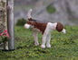 Foxhound Dog Cocking-Leg Elmo by HLT Miniatures WMA09