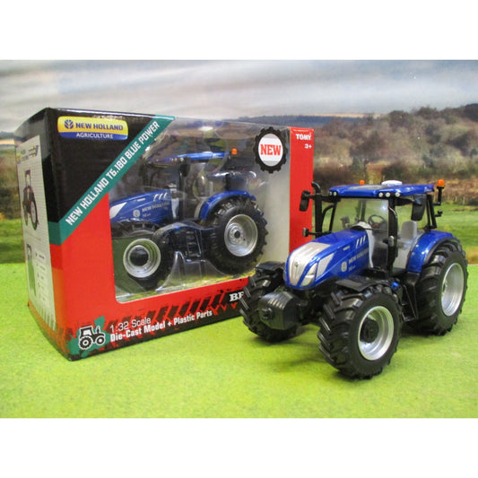 Britains New Holland T6.180 Blue Power Tractor 43319