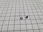 2 X Square work lights with bracket 3 x 3 mm pma-225