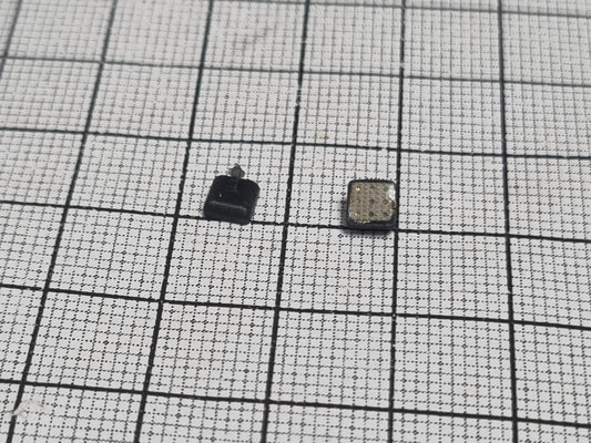 2 X Large square LED work lights 3.5 mm pma-229