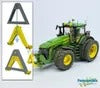 ACCORD Bok DELUXE Set, spray-painted in JD BRIGHT YELLOW, comes with a sticker set, deluxe pin set, and brass tacks. 1:32