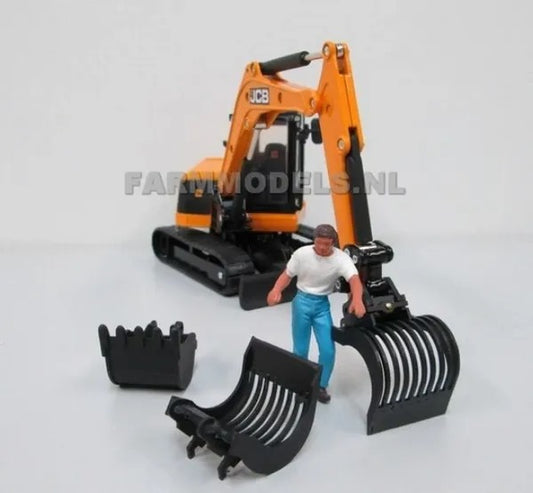 Excavator/Digger Stone Bucket Kit 1:32 Scale (Cat no. 60366)