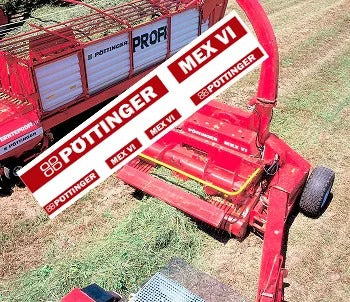 Pottinger Mex VI Self-adhesive Decals/Sticker 1:32 Scale Dec34