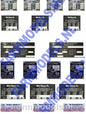 Chassis Plate Decals/Sticker 1:32 Scale 00105