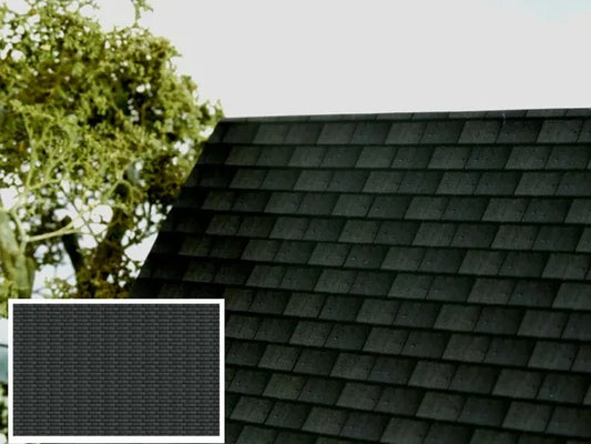 FBR03 5x Sheet of Dark Slate Grey 1:32 Scale by HLT Miniatures
