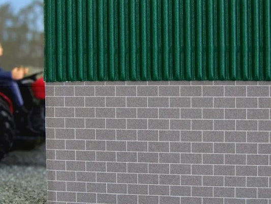 FBW03 5x Sheets of New Block Wallpaper 1:32 scale by HLT Miniatures