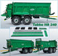 TEBBE HS 240 tandem axle manure spreader, delivered including various loose accessories 1:32 NB2B V2